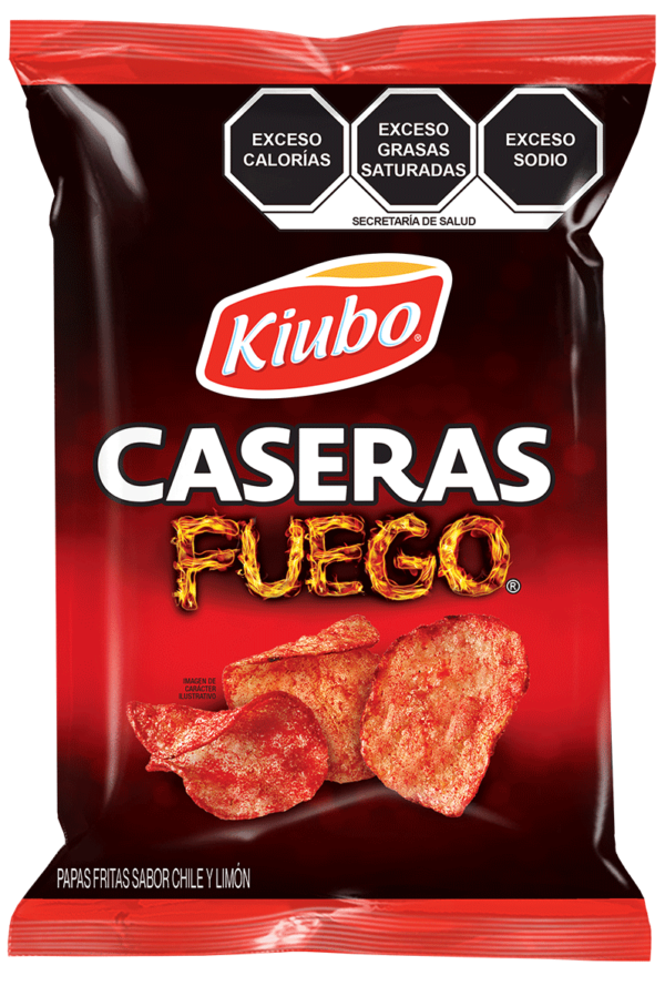 PAPAS CASERAS FUEGO PERSONAL CAJA con 100 piezas