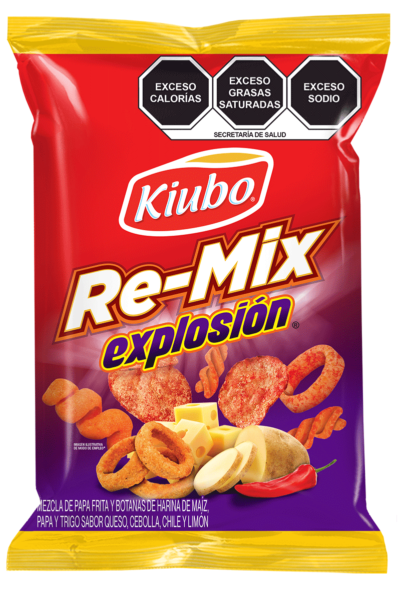 RE-MIX EXPLOSIÓN CAJA con 80 piezas
